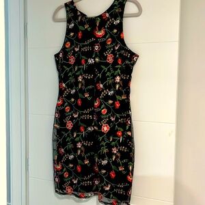 Sam Edelman Embroidered Sleeveless Dress SZ 10